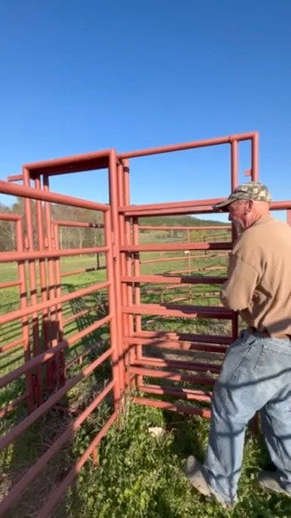 Alley Slide Gate HD Steel