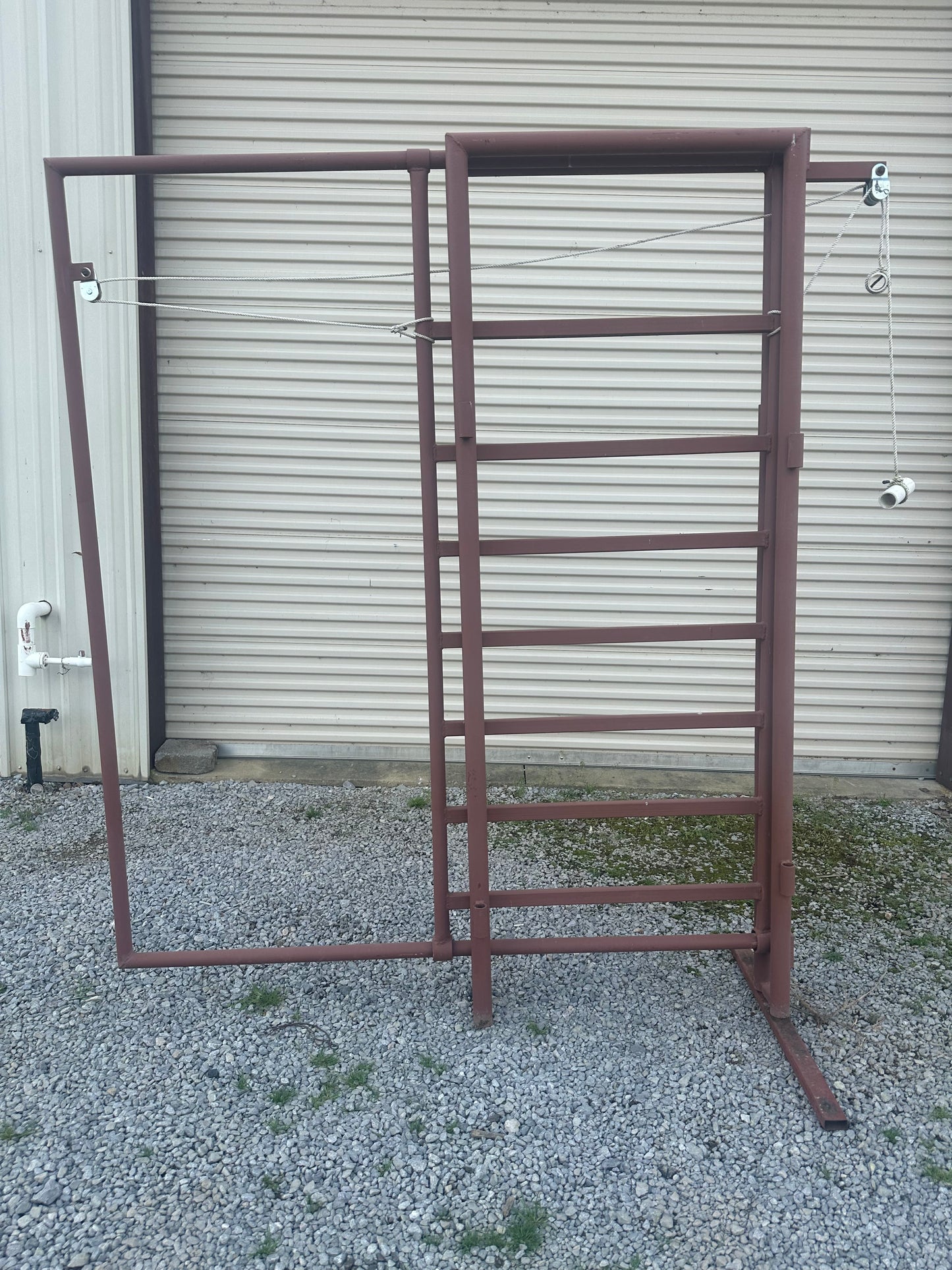 Alley Slide Gate HD Steel
