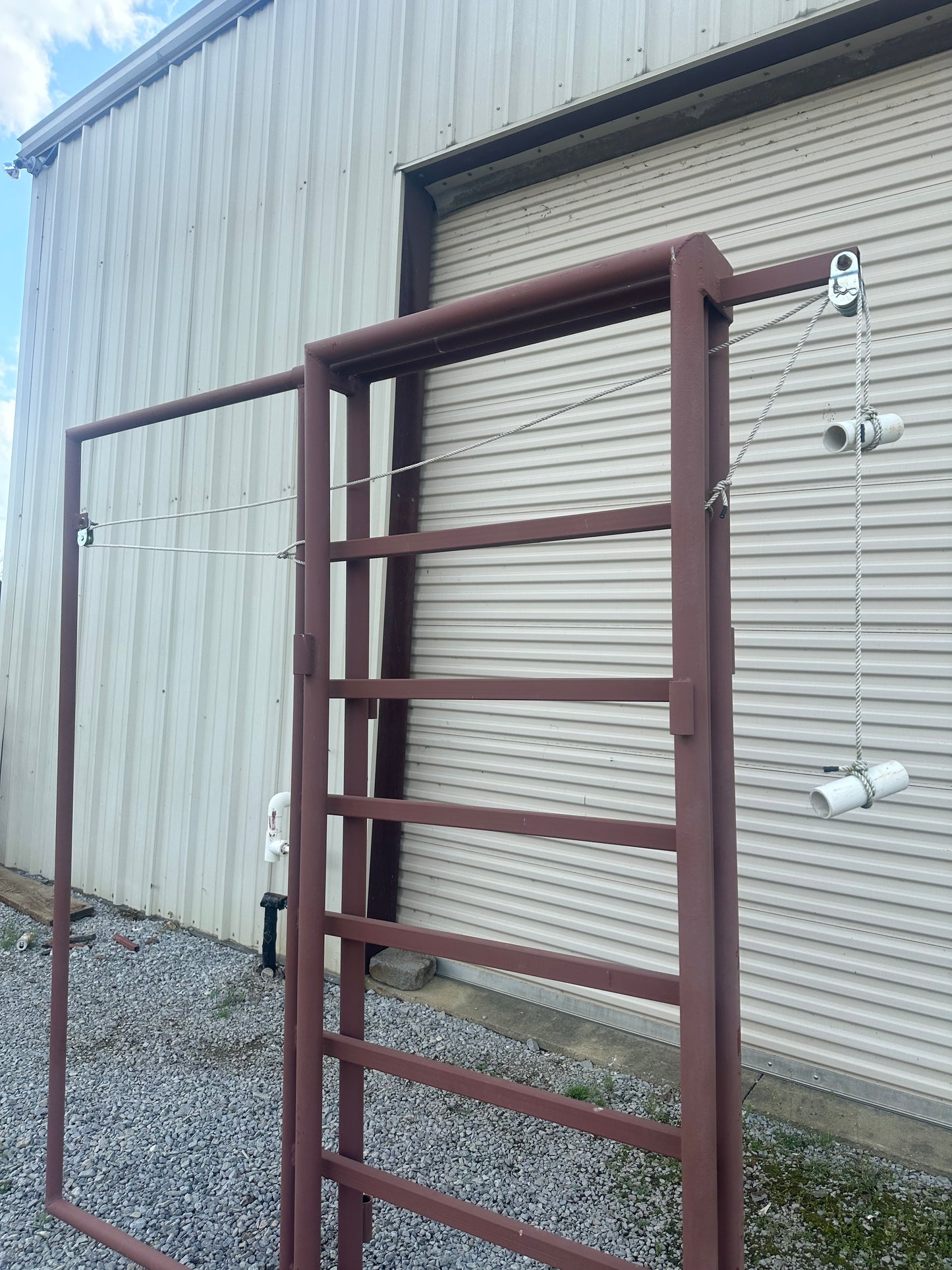 Alley Slide Gate HD Steel
