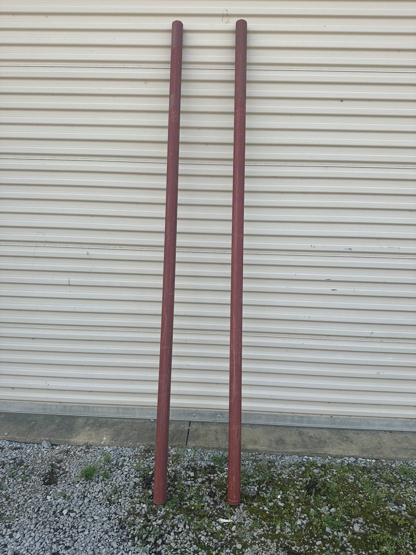 Fence Post - Capped Heavy-Duty Steel